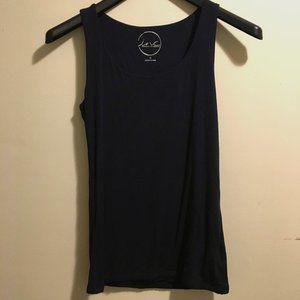 INC Navy Stretchy Tank Top, Soft